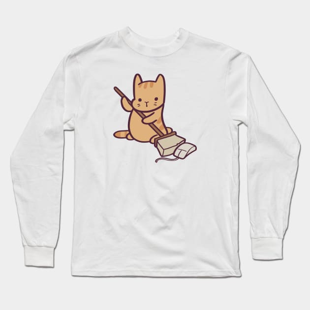 A game of Cat and Mouse Long Sleeve T-Shirt by ThumboArtBumbo